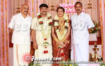 Bipindas Divya Wedding Photo gallery